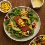 Discover how to make a Healthy Mango Salmon Salad 3 Healthy Mango Salmon Salad with Blackened Salmon and Fresh Mango Salsa