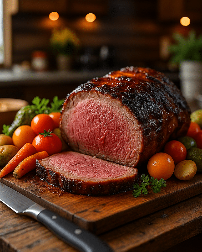 Rôti de Bœuf Facile au Four et Parfumé