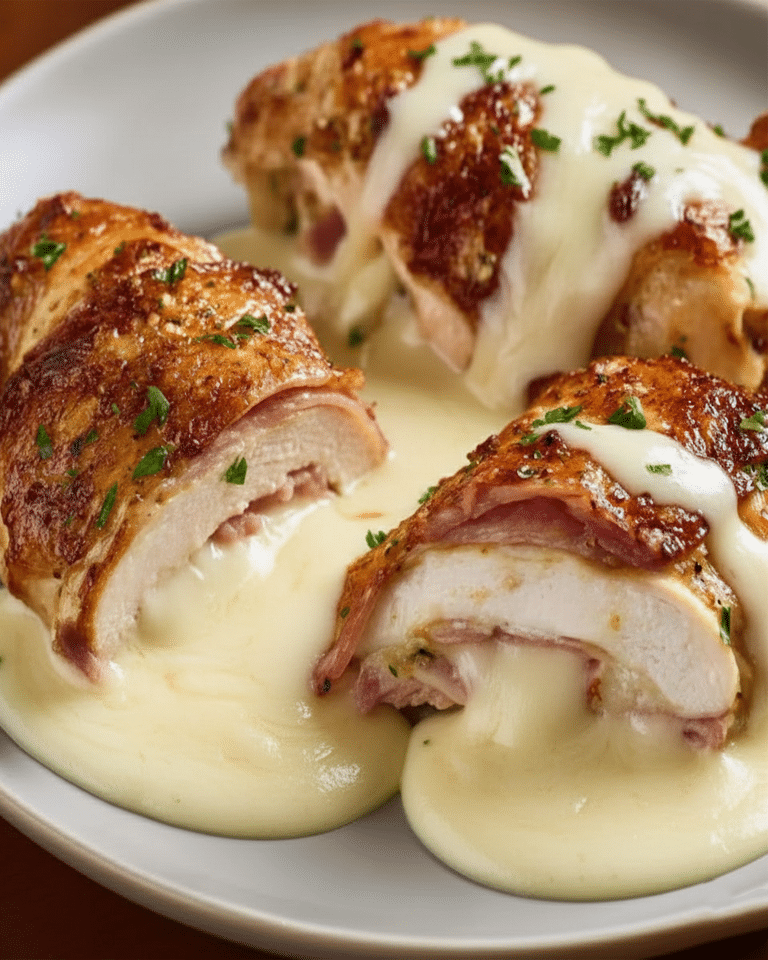 Blancs de Poulet au Jambon et au Fromage Extra-Fondant