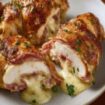 Blancs de Poulet au Jambon et au Fromage Extra-Fondant