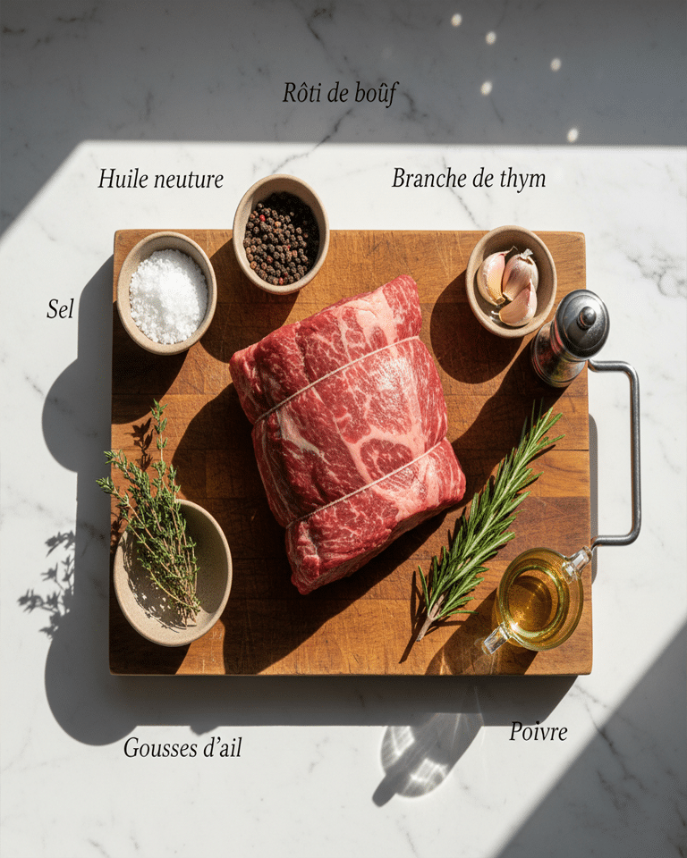 Bœuf Facile au Four et Parfumé