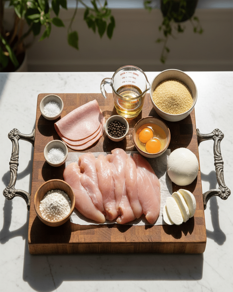 Blancs de Poulet au Jambon et au Fromage Extra-Fondant