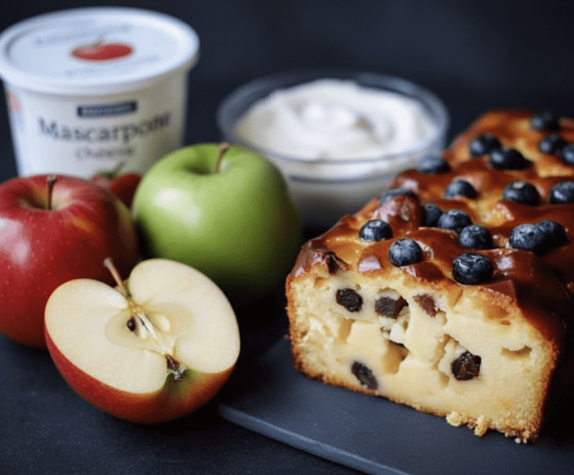 Pâte à gâteau lisse et brillante contenant le Skyr et le beurre fondu.