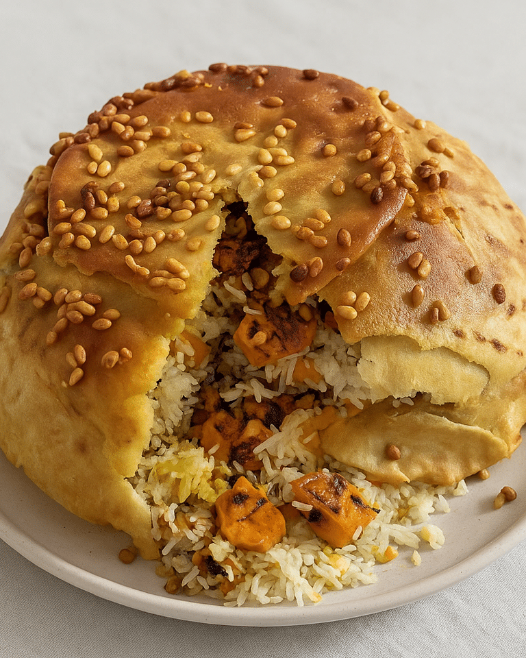 Bombe de Riz et de Courge