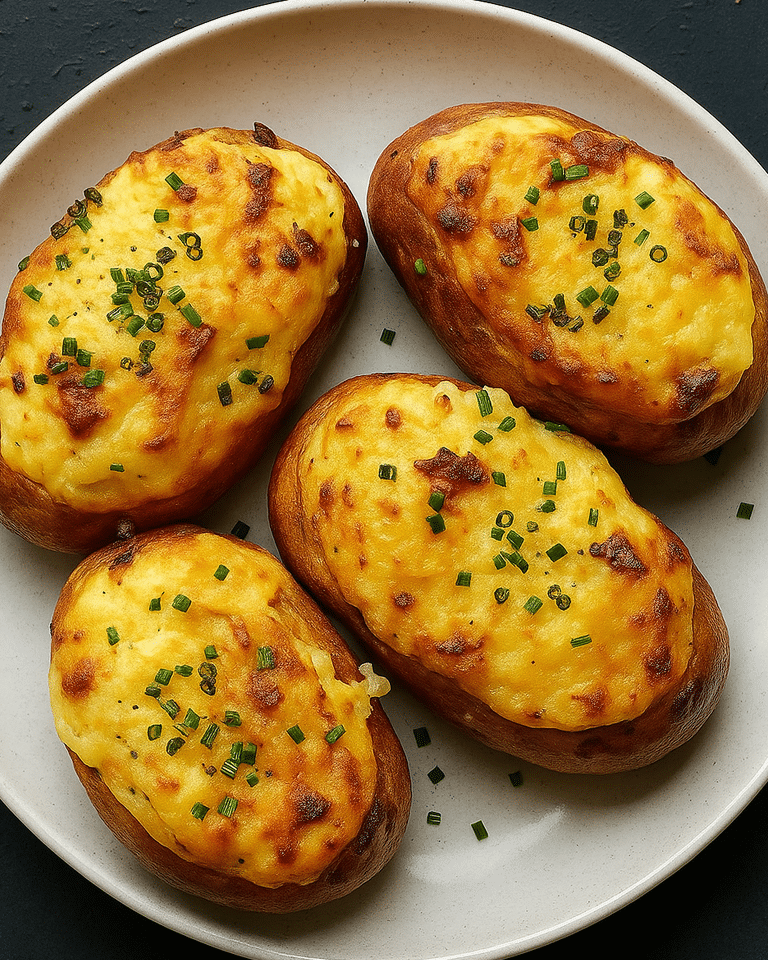 Pommes de Terre Cuites Deux Fois