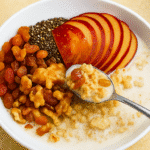 Porridge Pour le Petit Déjeuner Pendant la Nuit