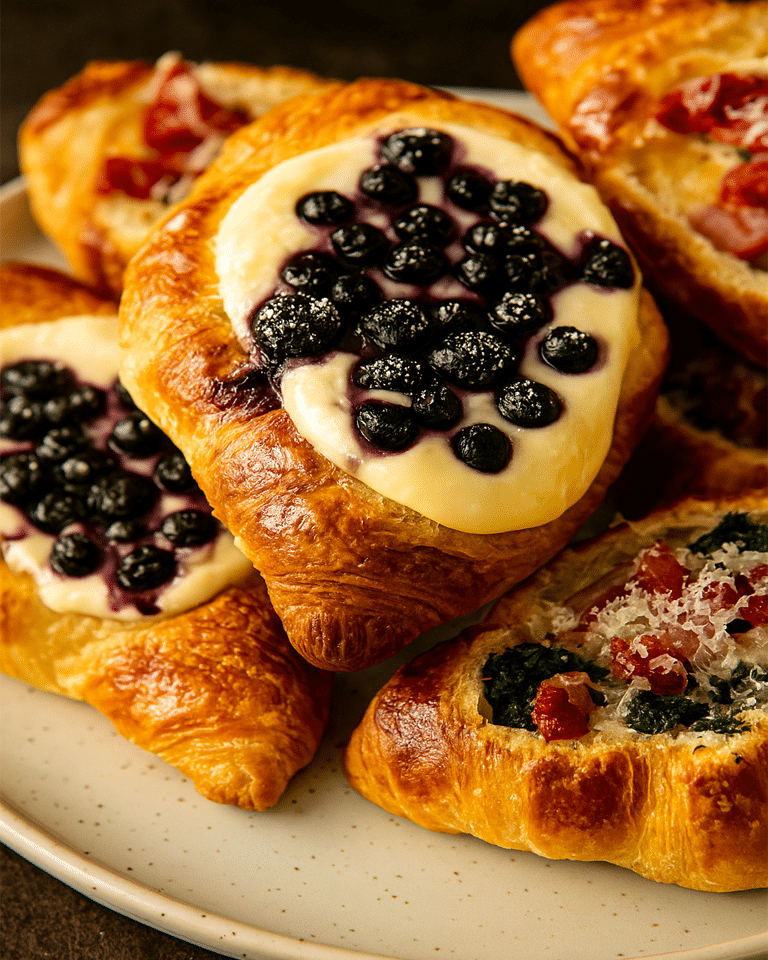Croissants Déjeuner Tout Garnis