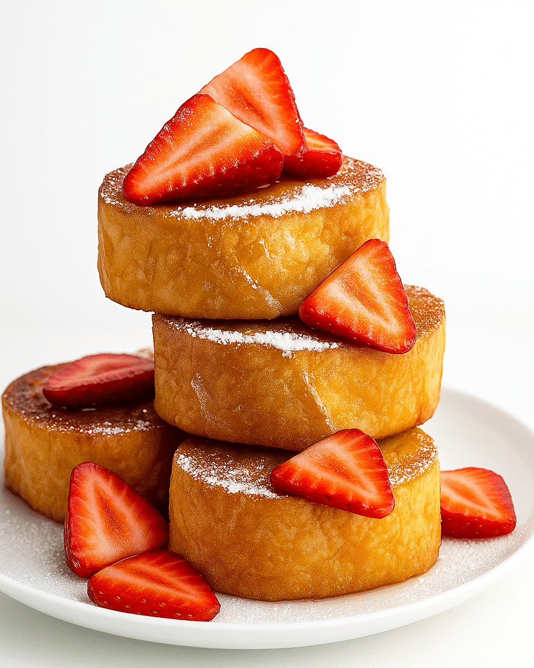 Mini Pain Doré aux Fraises