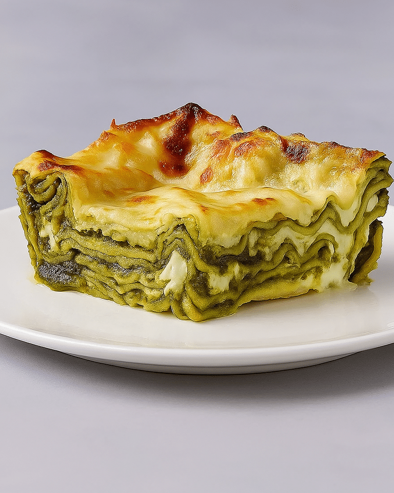 Lasagne au Paneer de Saag