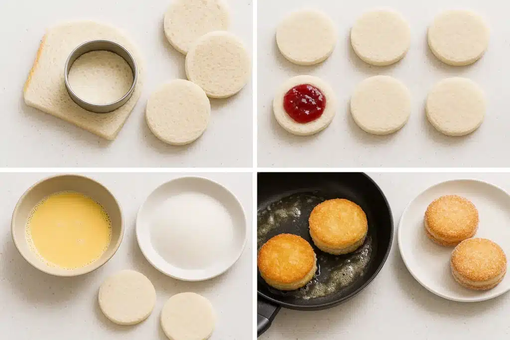 Beignet à la Gelée de Confiture