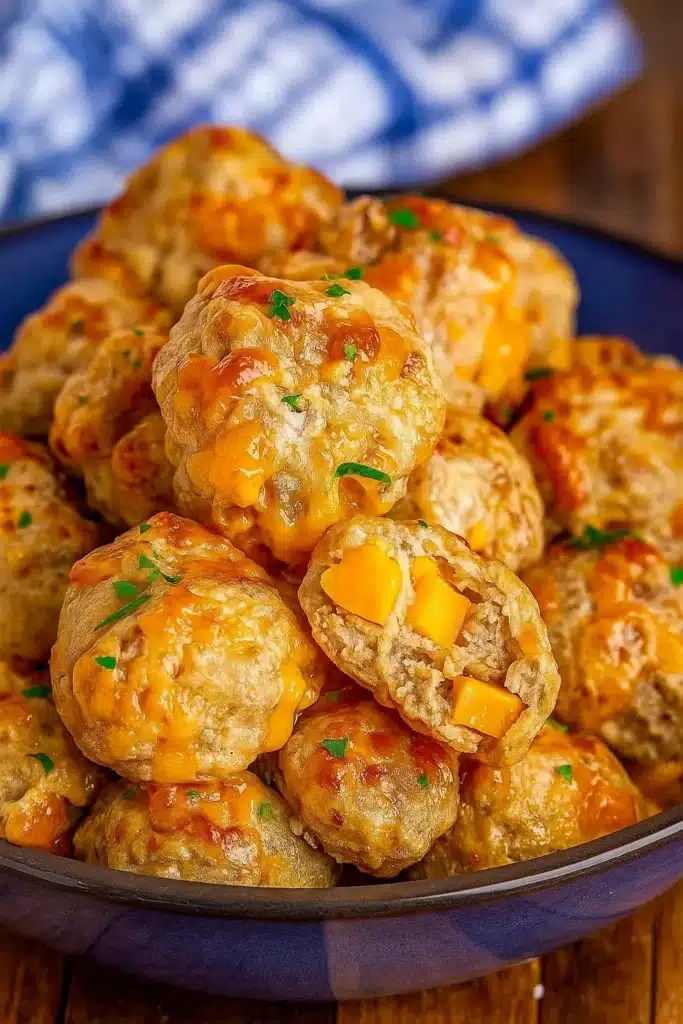 Boulettes de Saucisses au Fromage