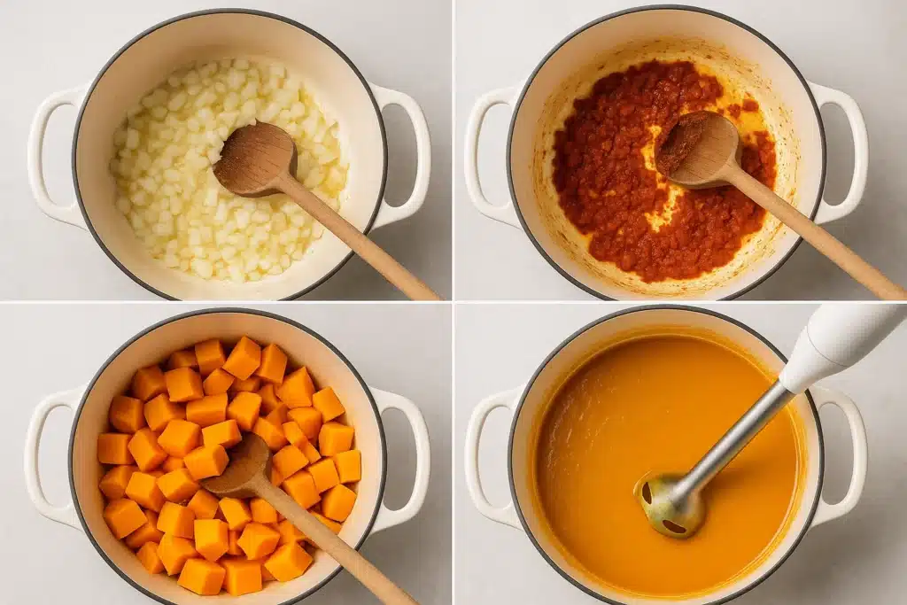 Soupe de Citrouille à La Noix De Coco