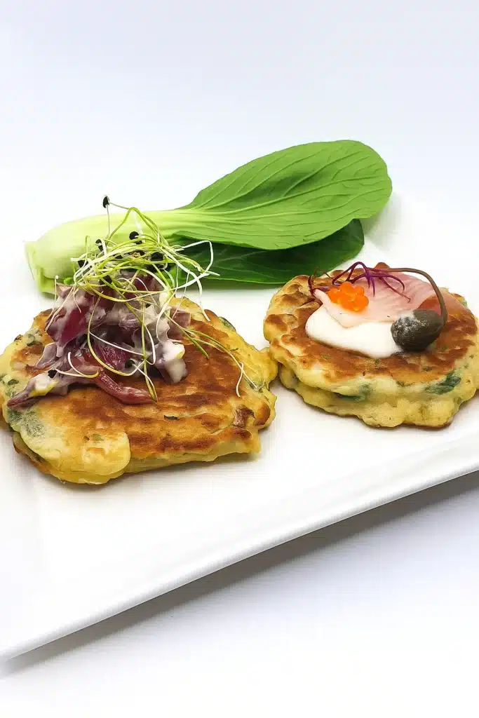 Pancakes de Pak Choï