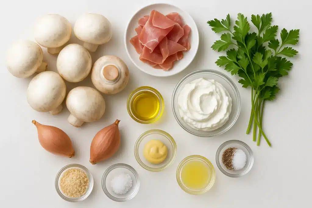 Champignons farcis