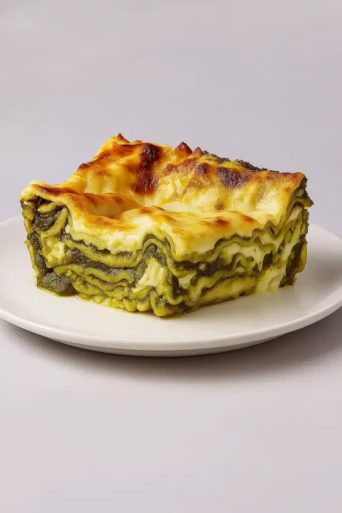 Lasagne au Paneer de Saag