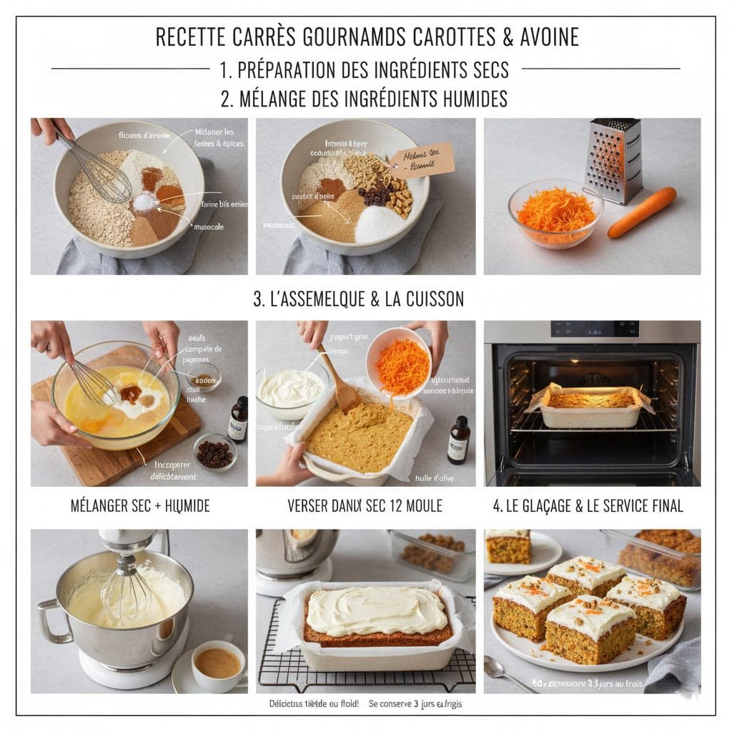 gâteau aux carottes
